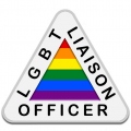 Met Police LGBT Liaison Officer Badge